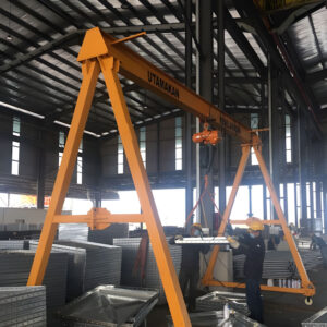 Golden United Global Gantry Crane 4 Manual Movable Crane