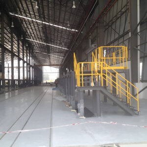 Golden United Global 1 Steel Structure For MRT1 Assembly Plant Rasa