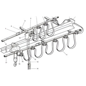 Golden United Global Crane Accessories 6 Festoon System