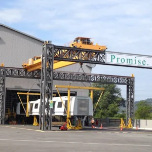 Golden United Global Overhead Crane 16 MRT Train Assembly Plant